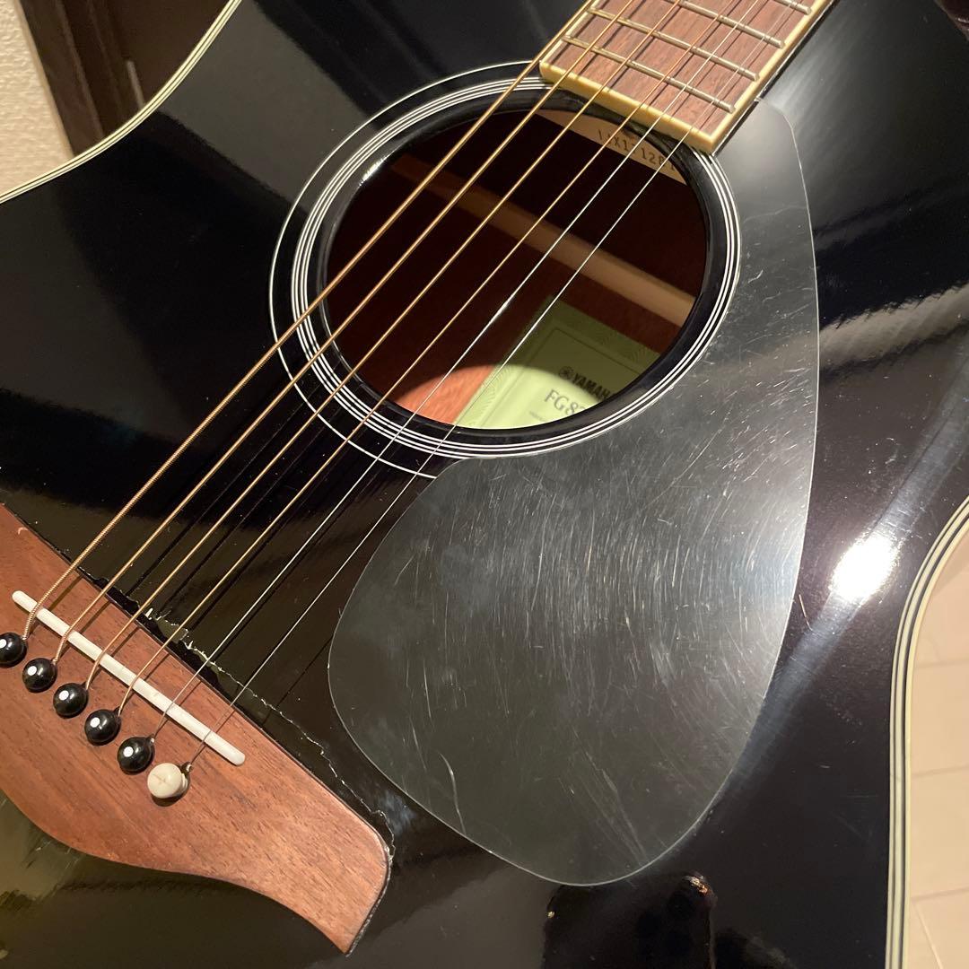 ヤマハ　FG820 ブラックアコースティックギター　ブラック　ジャンク