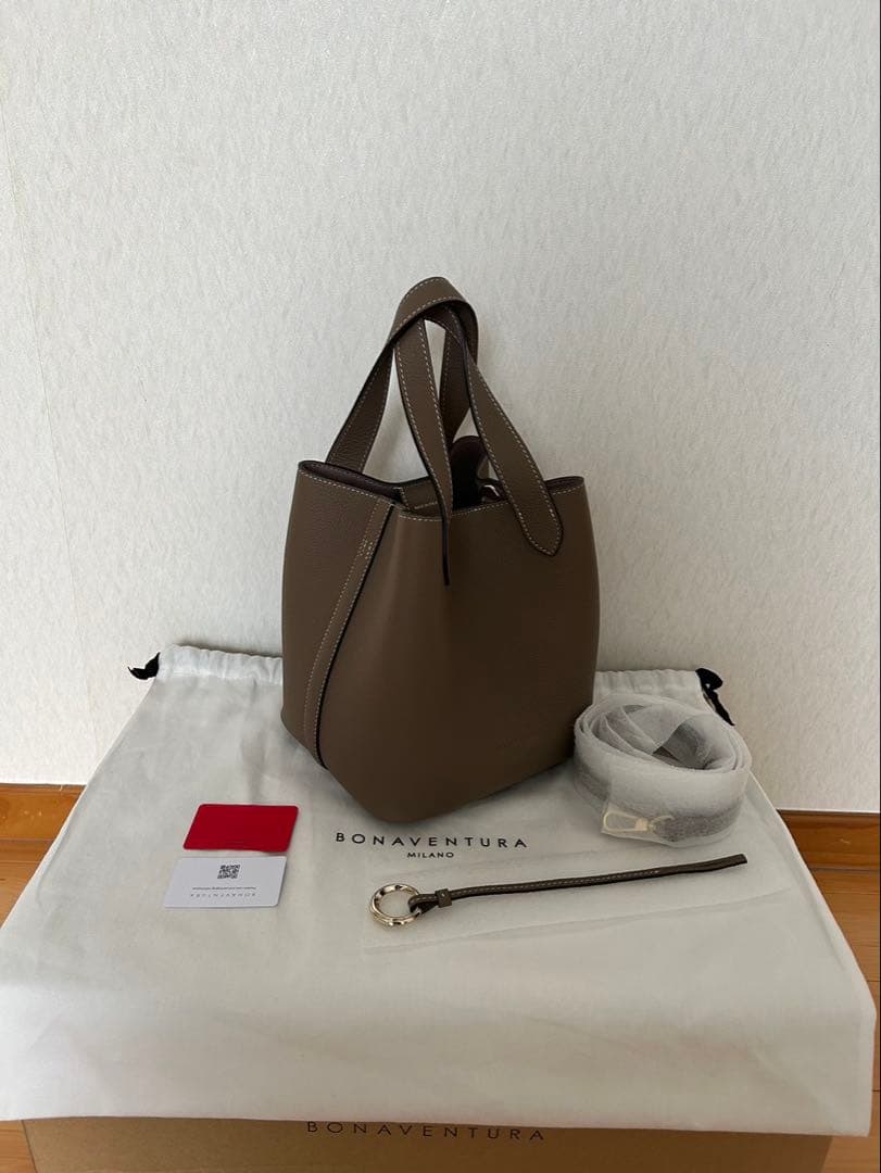 【新品】ボナベンチュラ　アリーナ　2WAY トートバッグ　エトープ