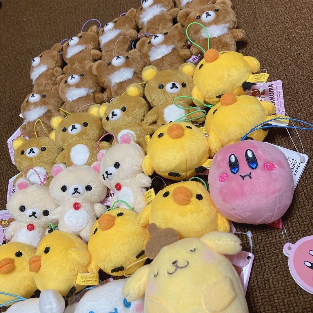 リラックマ ゴムひも付きマスコット 全4種 他