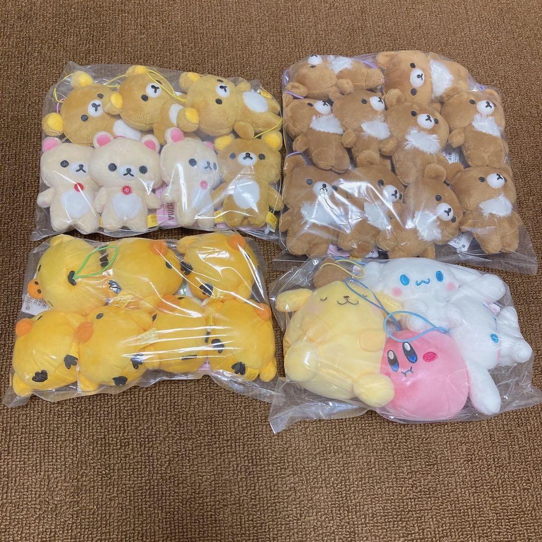 リラックマ ゴムひも付きマスコット 全4種 他