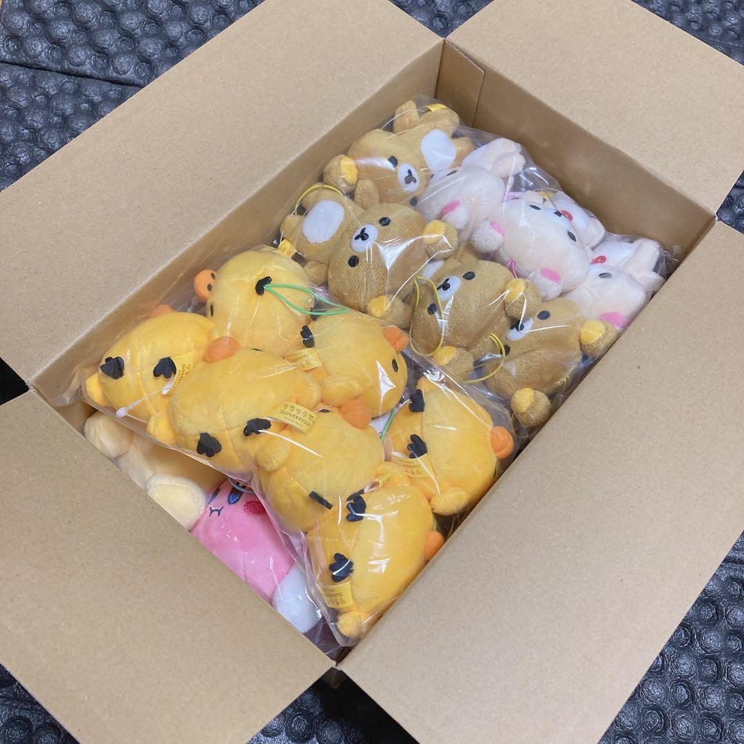 リラックマ ゴムひも付きマスコット 全4種 他