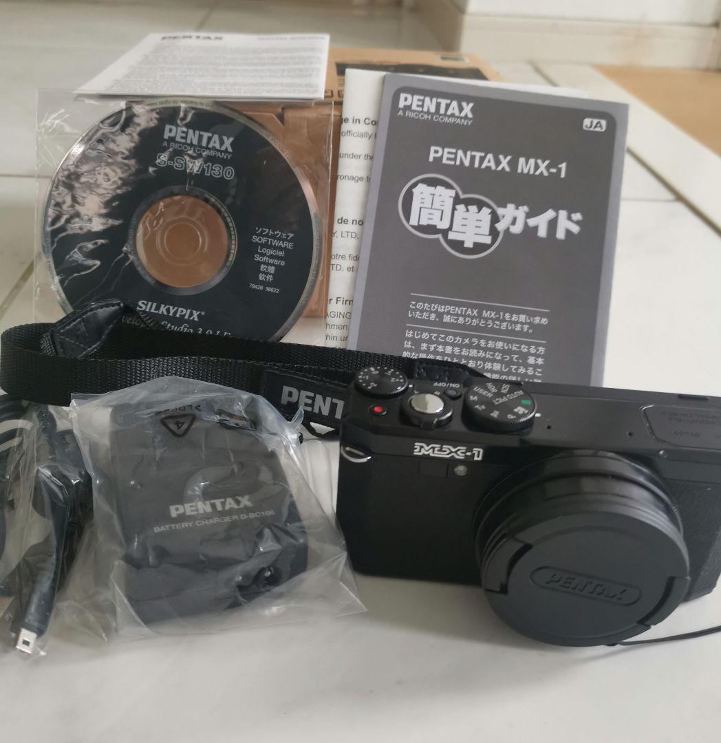 PENTAX MX-1 デジタルカメラ　ペンタックスクラシックブラック　極美品