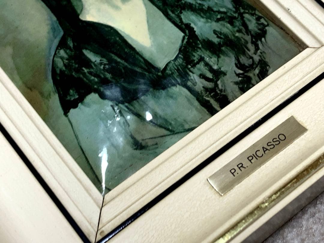 ピカソ　戦場の寡婦　picaso 壁掛　アート　骨董　アンティーク　エディション