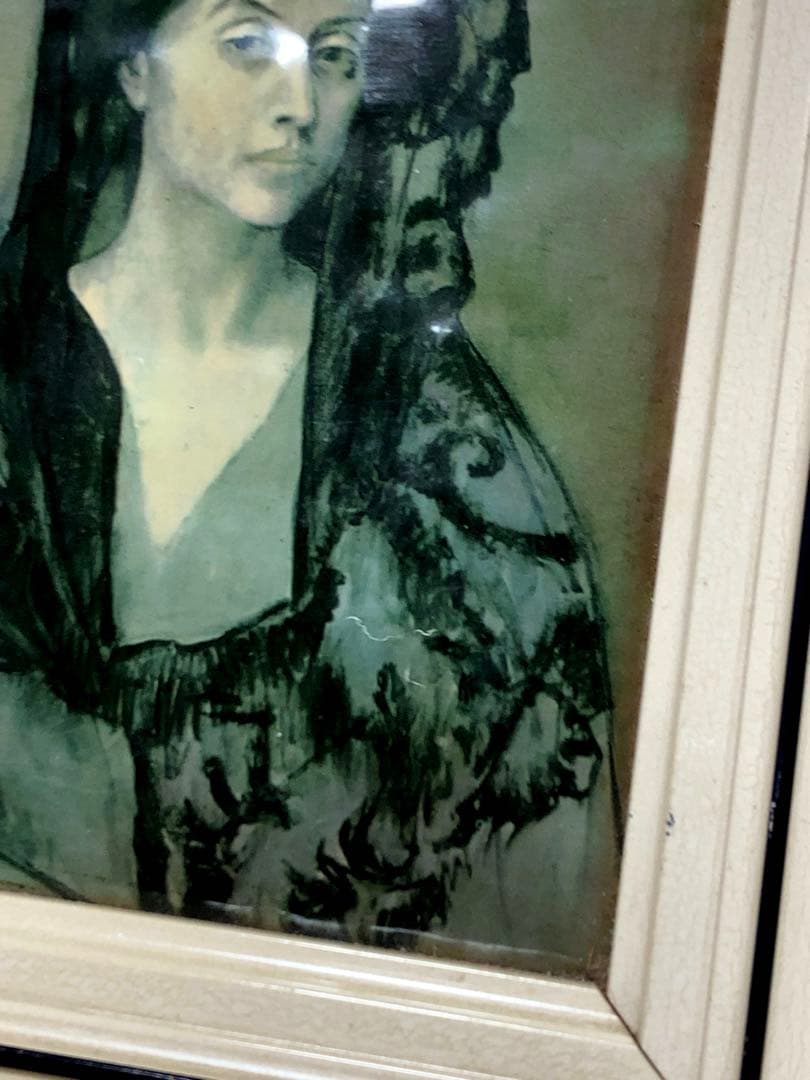ピカソ　戦場の寡婦　picaso 壁掛　アート　骨董　アンティーク　エディション