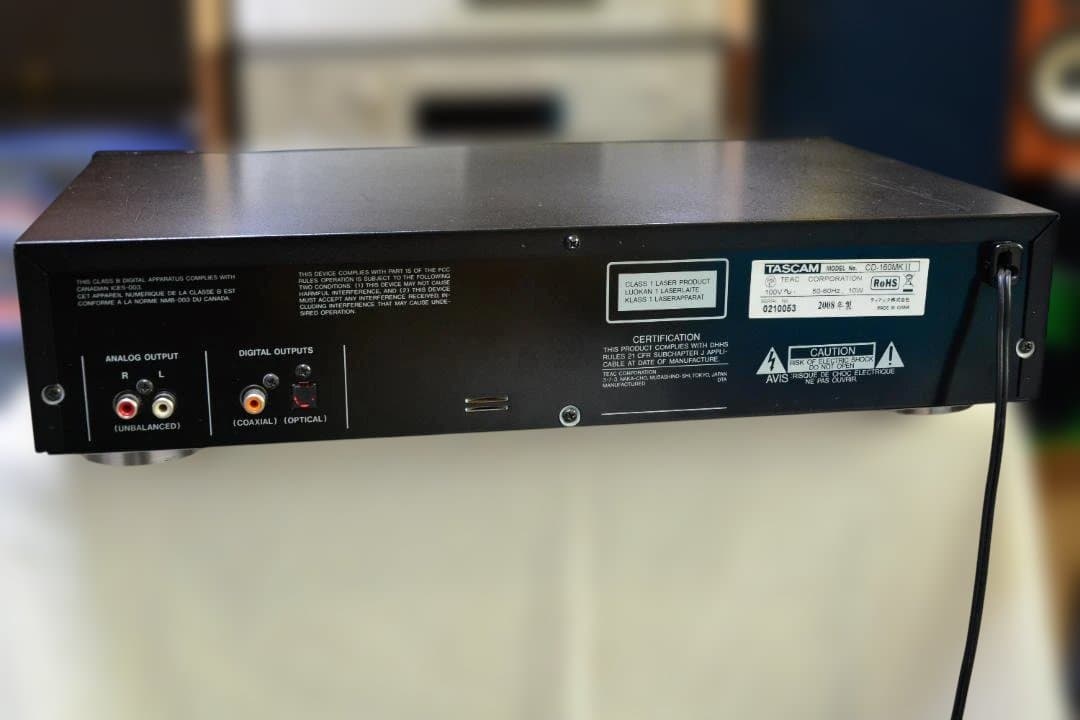 TASCAM CD-160 MKII CDプレーヤー