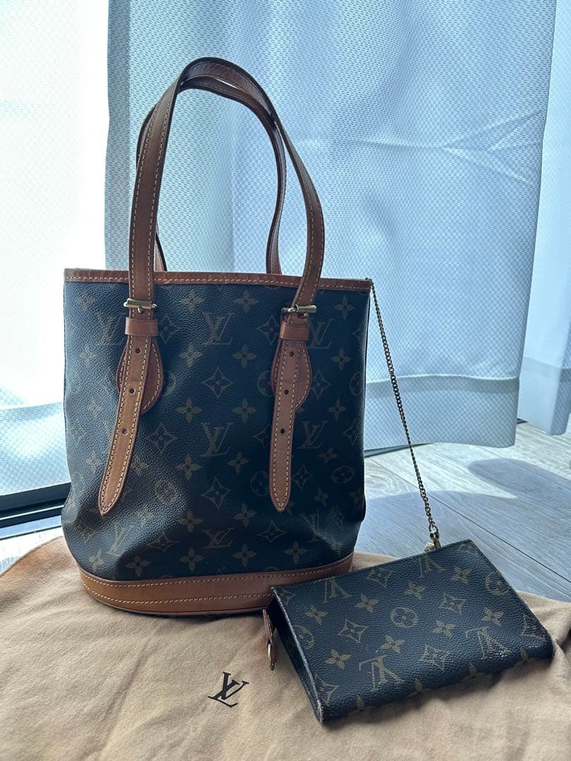 Louis Vuitton トートバッグ ポーチ付き
