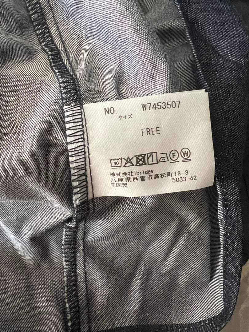 播州織のフリルブラウス