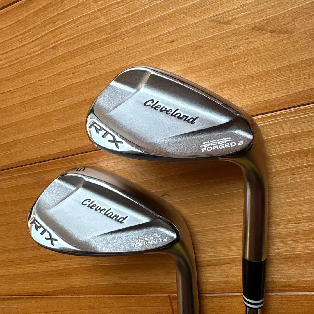 クリーブランド　RTX deepフォージド2 ウェッジ　50度56度　2本セット