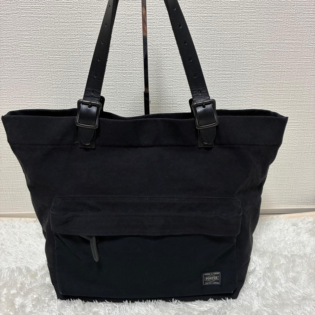 PORTER ポーター ブリッジ トートバッグ レザーハンドル