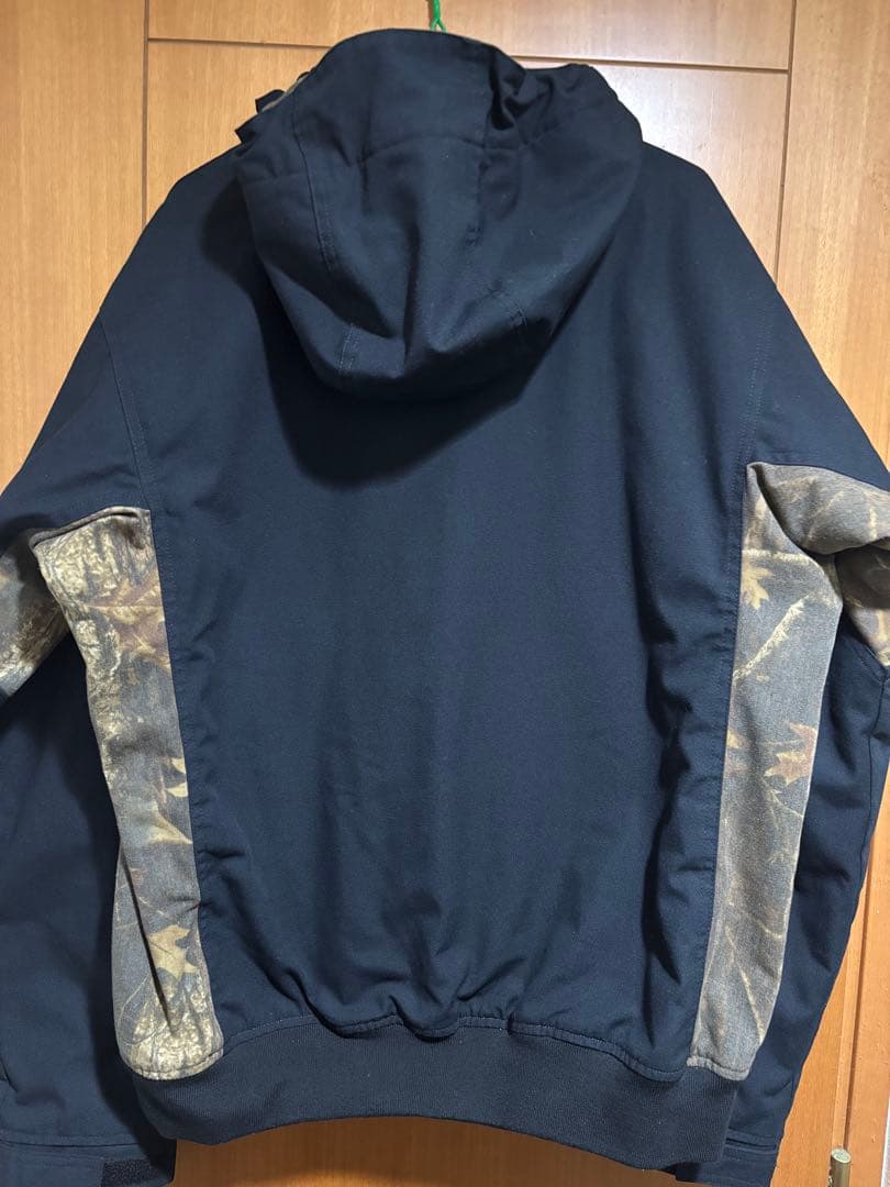 Columbia コロンビア ロマビスタフーディー 迷彩 カモフラ ブラックXL