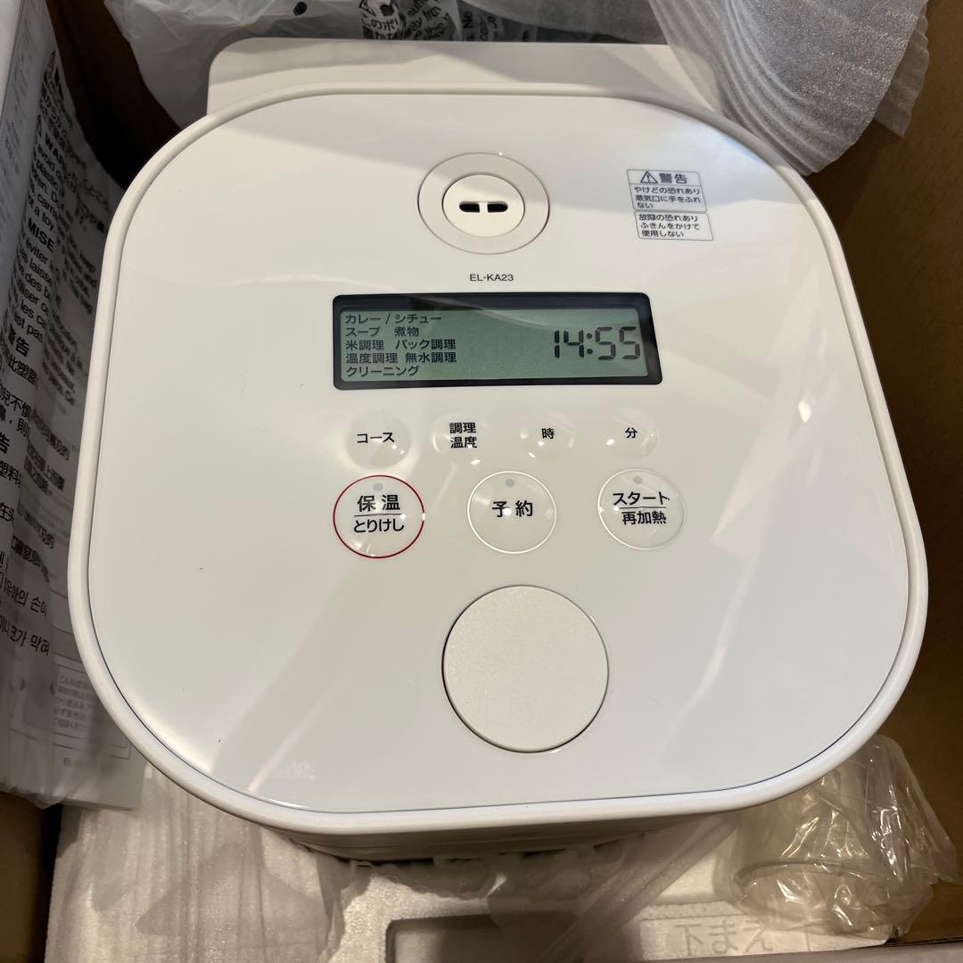 自動調理器 ZOJIRUSHI STAN EL-KA23-WA