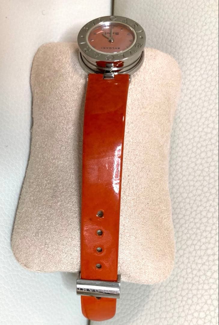 美品・電池交換済ブルガリ ビーゼロワン BB22S ピンクシェル 腕時計