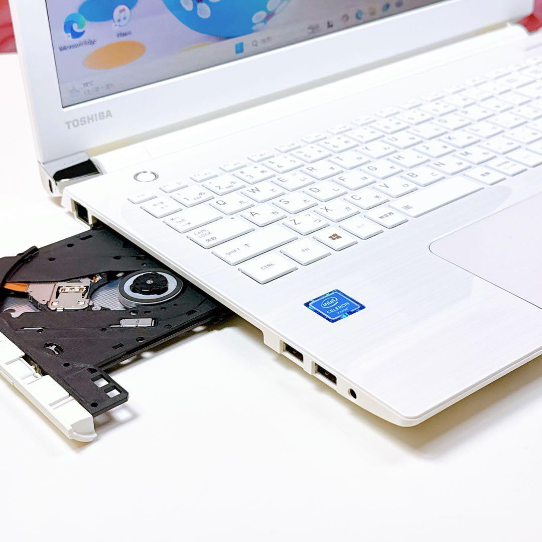 新品高速SSD✨ノートパソコン windows11 カメラ オフィス 薄型 綺麗