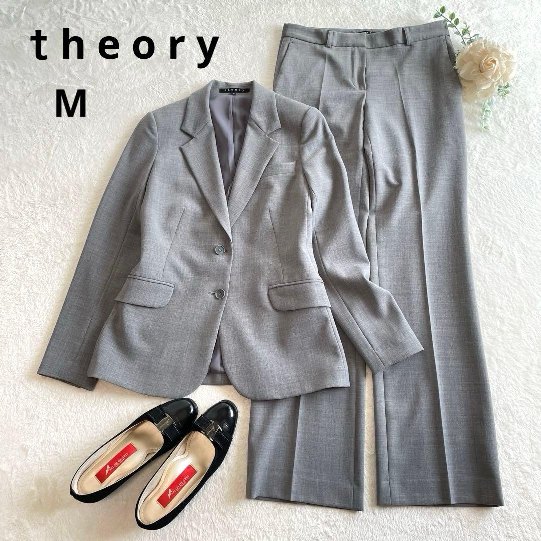 セオリーグレー パンツスーツ ビジネススーツ　ｔh e o r y M