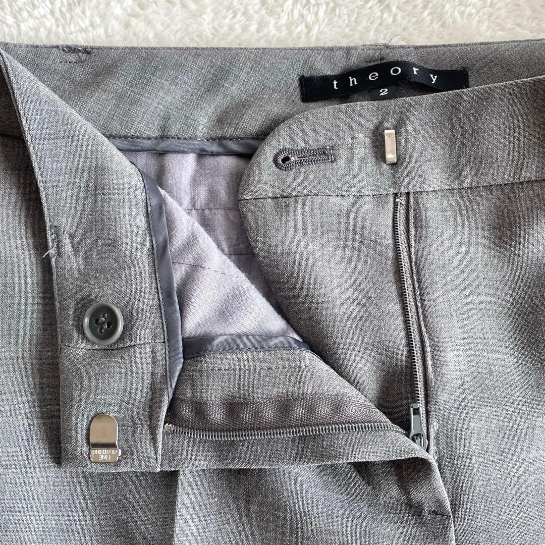 セオリーグレー パンツスーツ ビジネススーツ　ｔh e o r y M