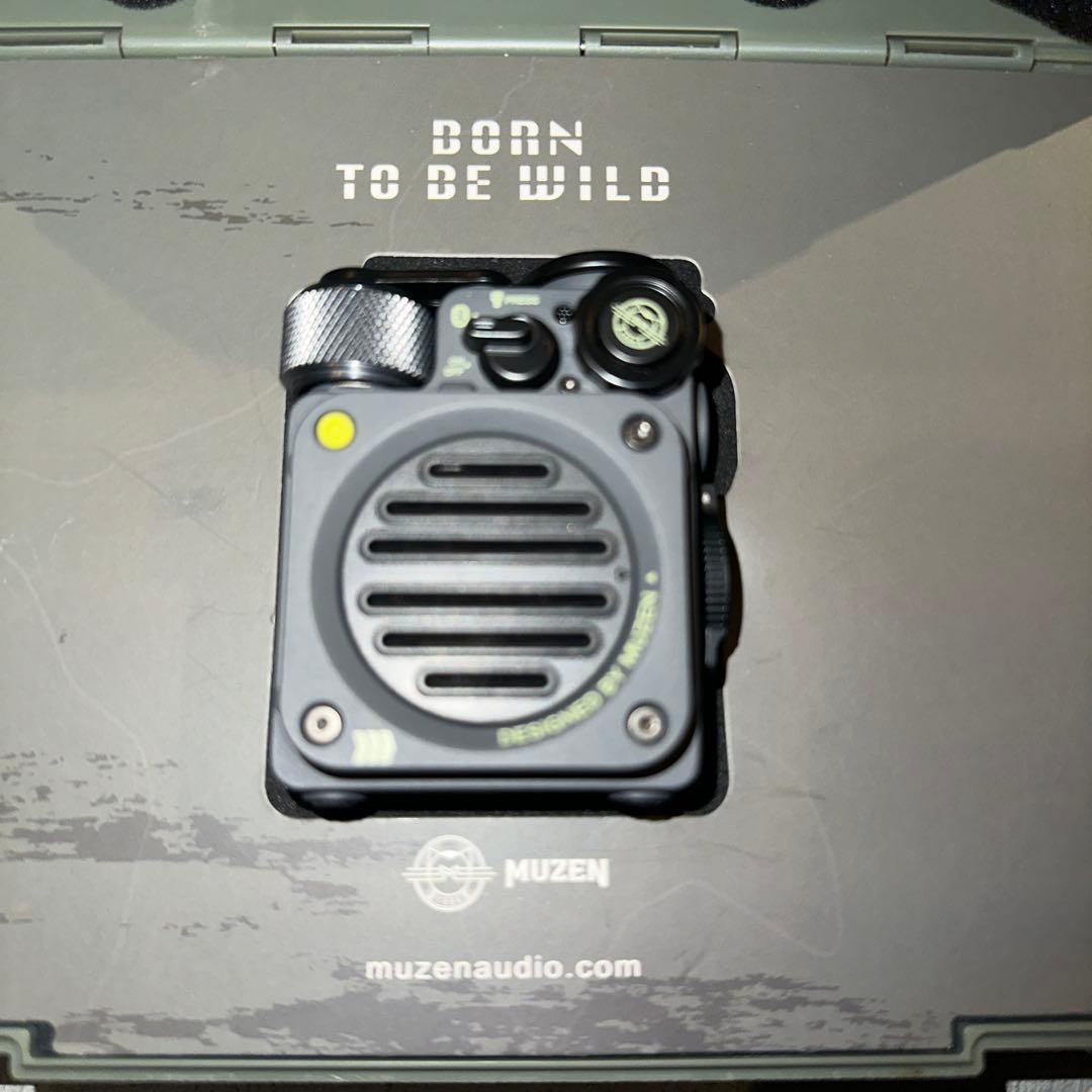 MUZEN Wild Mini Speaker 防水設計