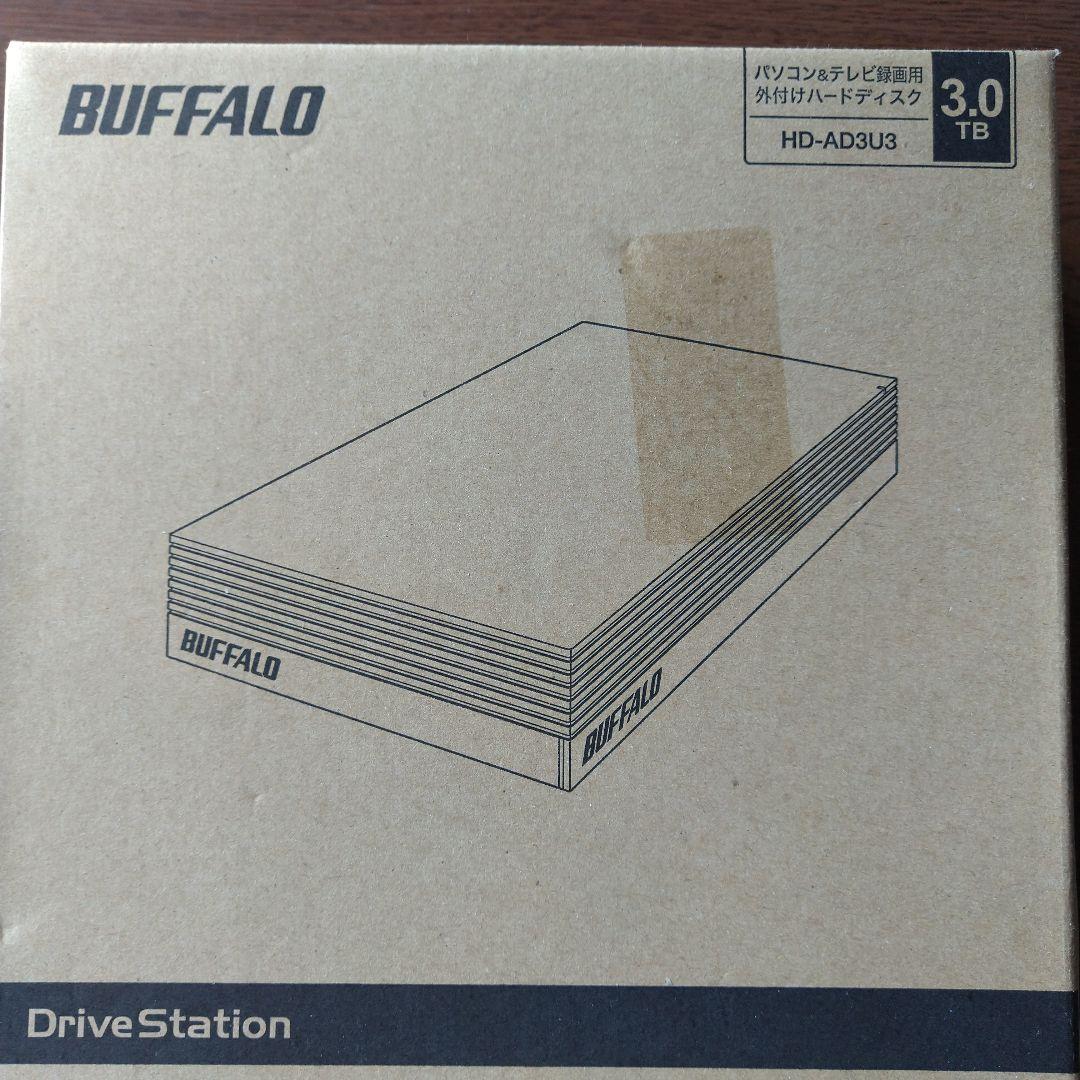 l*k様 バッファロー外付けハードディスク　3.0TB　HD―AD3U3