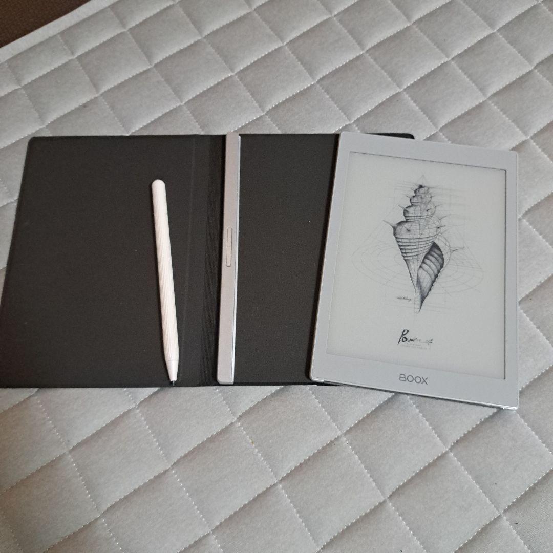 専用⭐BOOX nova air 電子書籍リーダー シルバー カバー付き