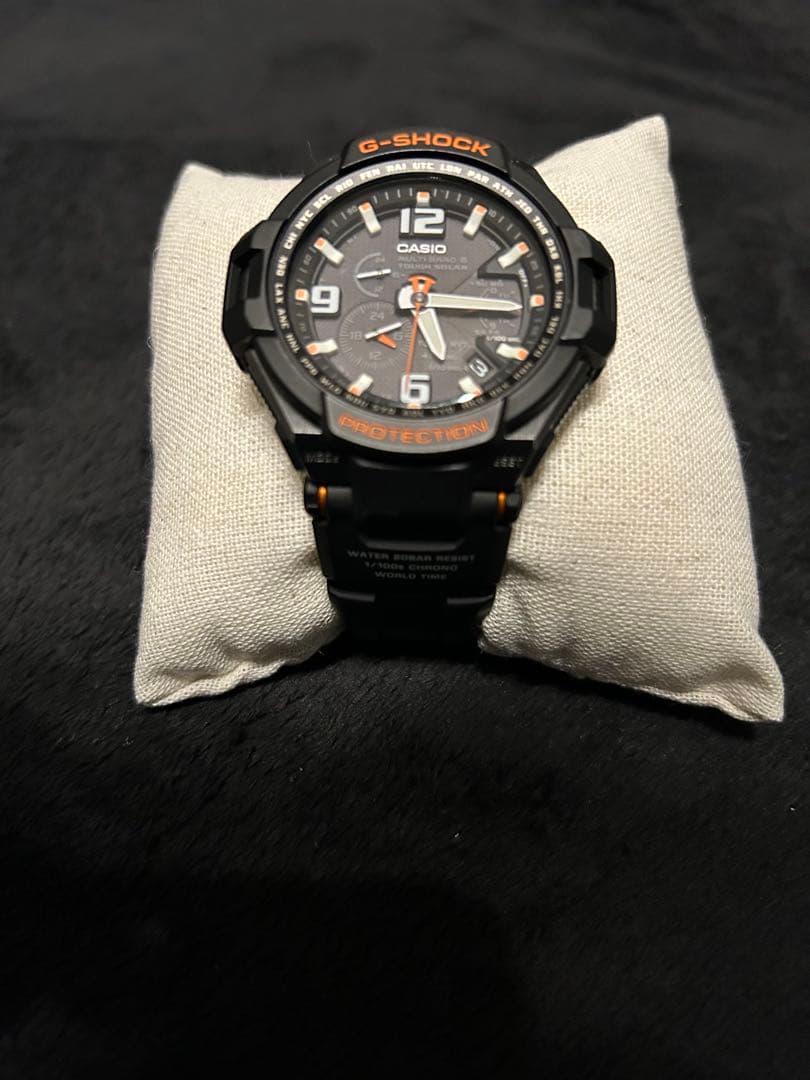 G-SHOCK GW-4000 ソーラー 電波タフソーラー ブラック×オレンジ