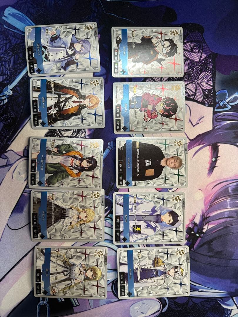 クロスタ xrossstars 第1弾、第2弾、スターターデッキSR以下4コン