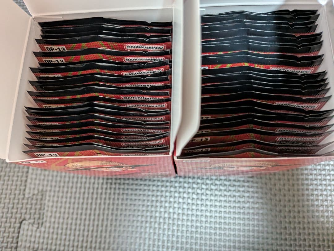 受け継がれる意志　ワンピースカード　テープカット　2BOX