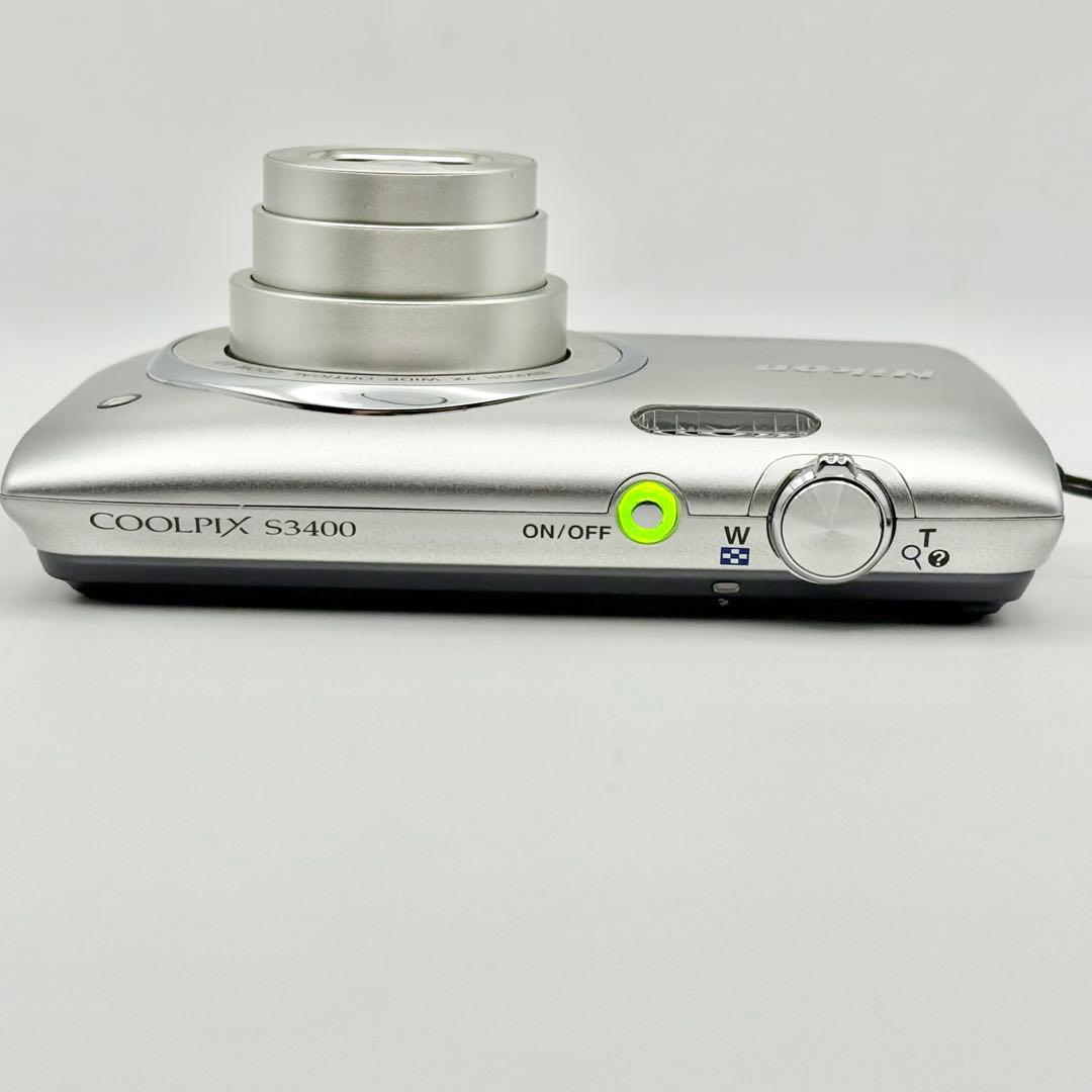 【付属品完品】Nikon COOLPIX S3400 コンデジ デジカメ 動作品