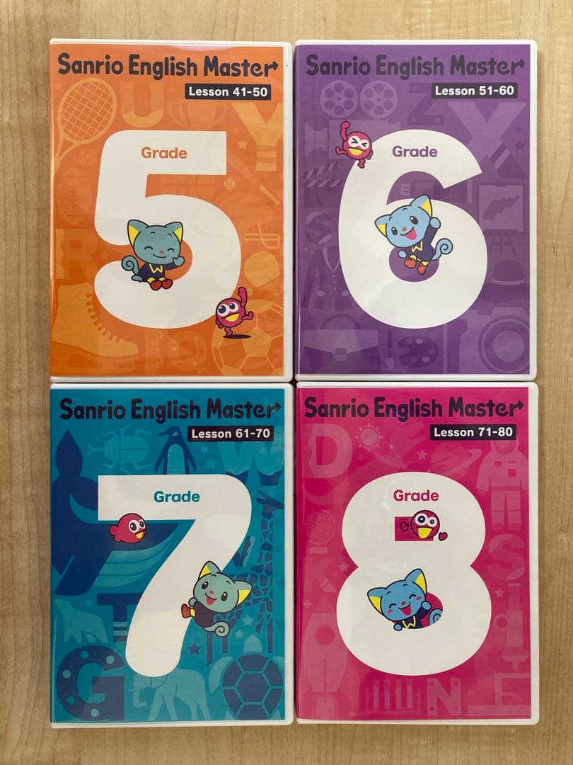 Sanrio English Master DVD Stage 1&2 セット