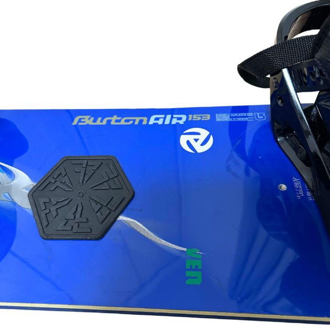 BURTON AIR 153cm × BURTON CUSTOM Lスノボセット