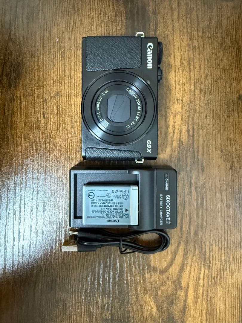 Canon PowerShot G9X Mark II デジタルカメラ　動作品