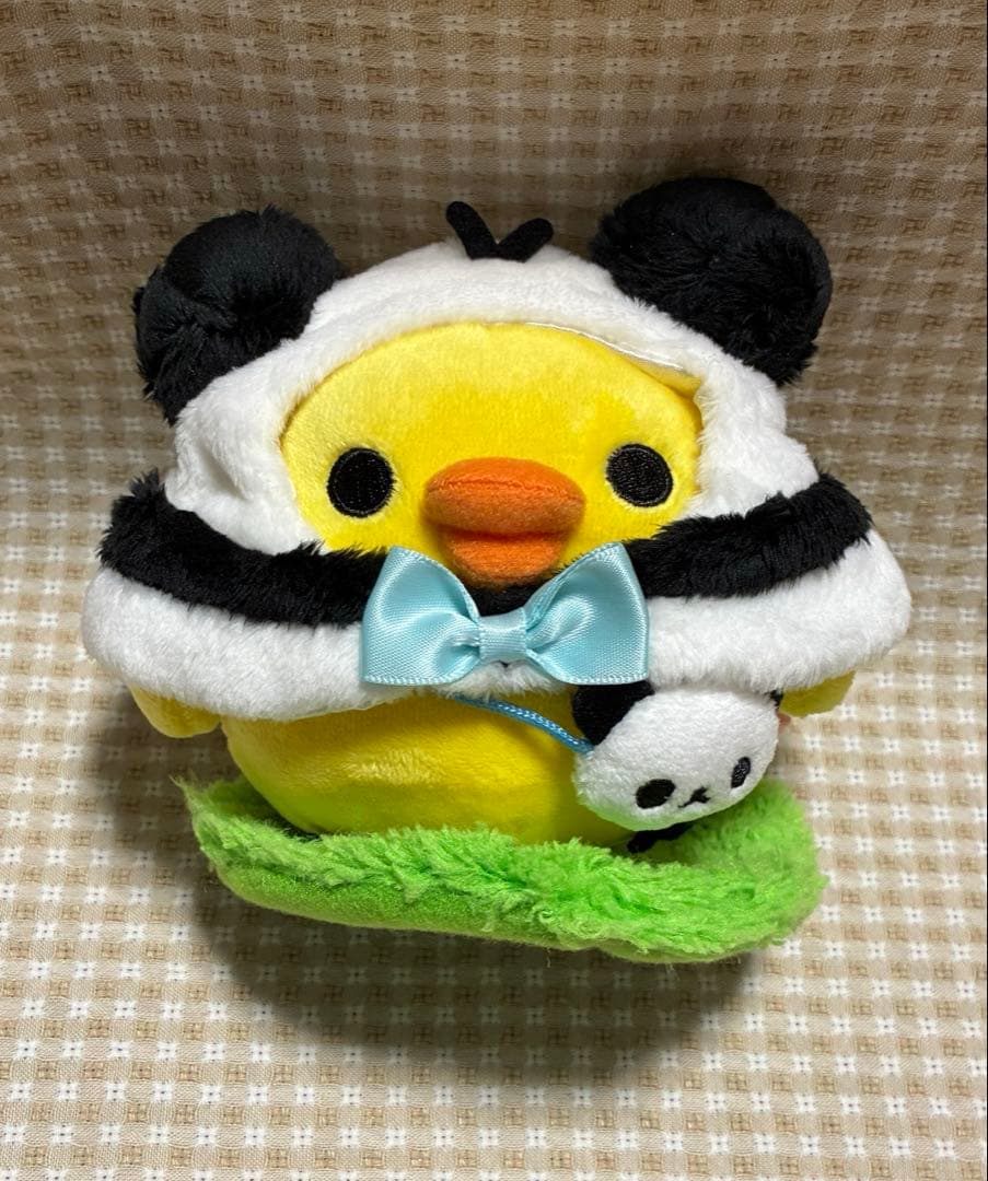 【レア！パンダでごろん3種揃い】リラックマ・コリラックマ・キイロイトリぬいぐるみ