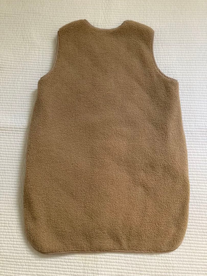 週末お値下げ☆未使用☆MIDIUMIキルティング リバーシブルベスト　ベージュ