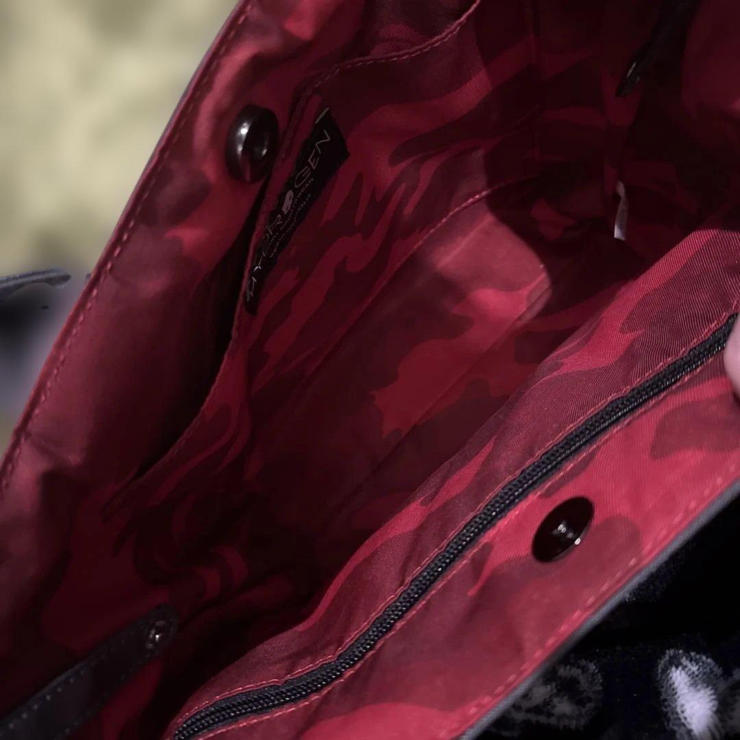 HYDROGEN スカルモチーフ トートバッグ