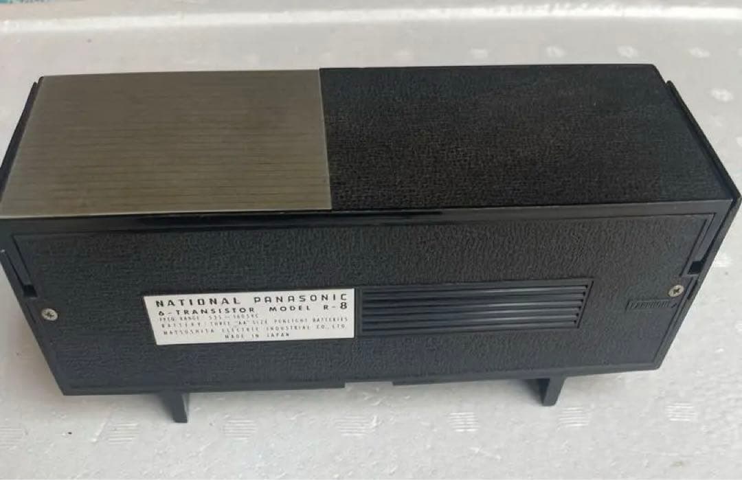 昭和レトロ　ナショナルパナソニック　トランジスターラジオ　Rー8
