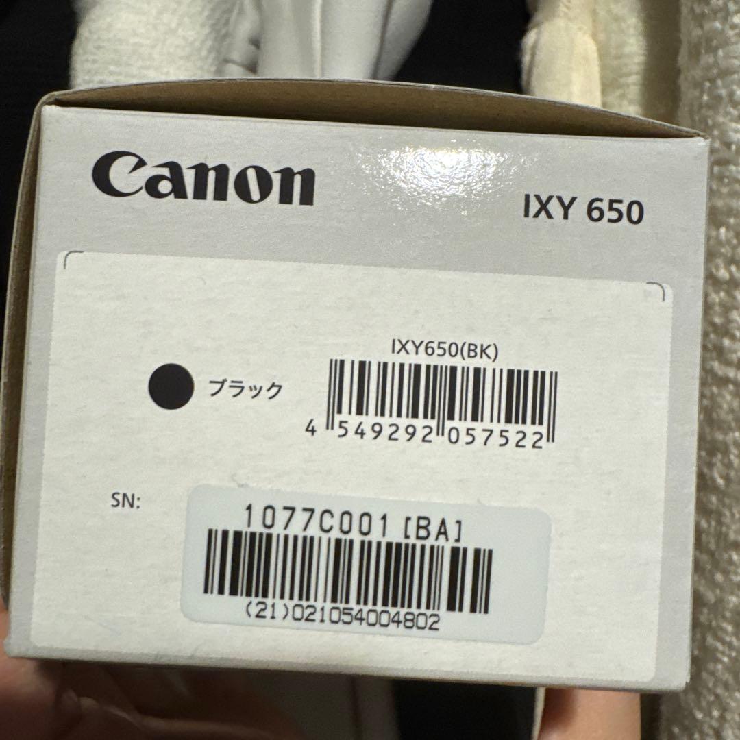 Canon IXY 650 デジタルカメラ 本体と付属品