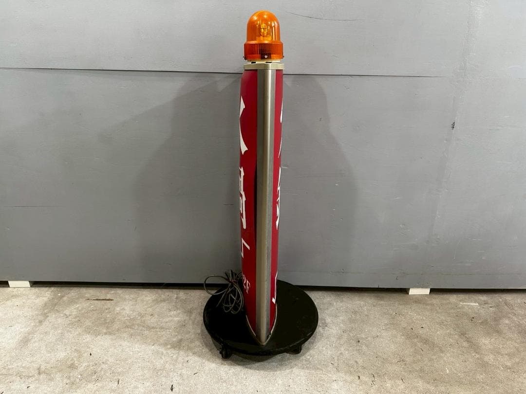 回転灯付き看板 自立式看板 両面看板 電工看板 照明看板 看板 RW502