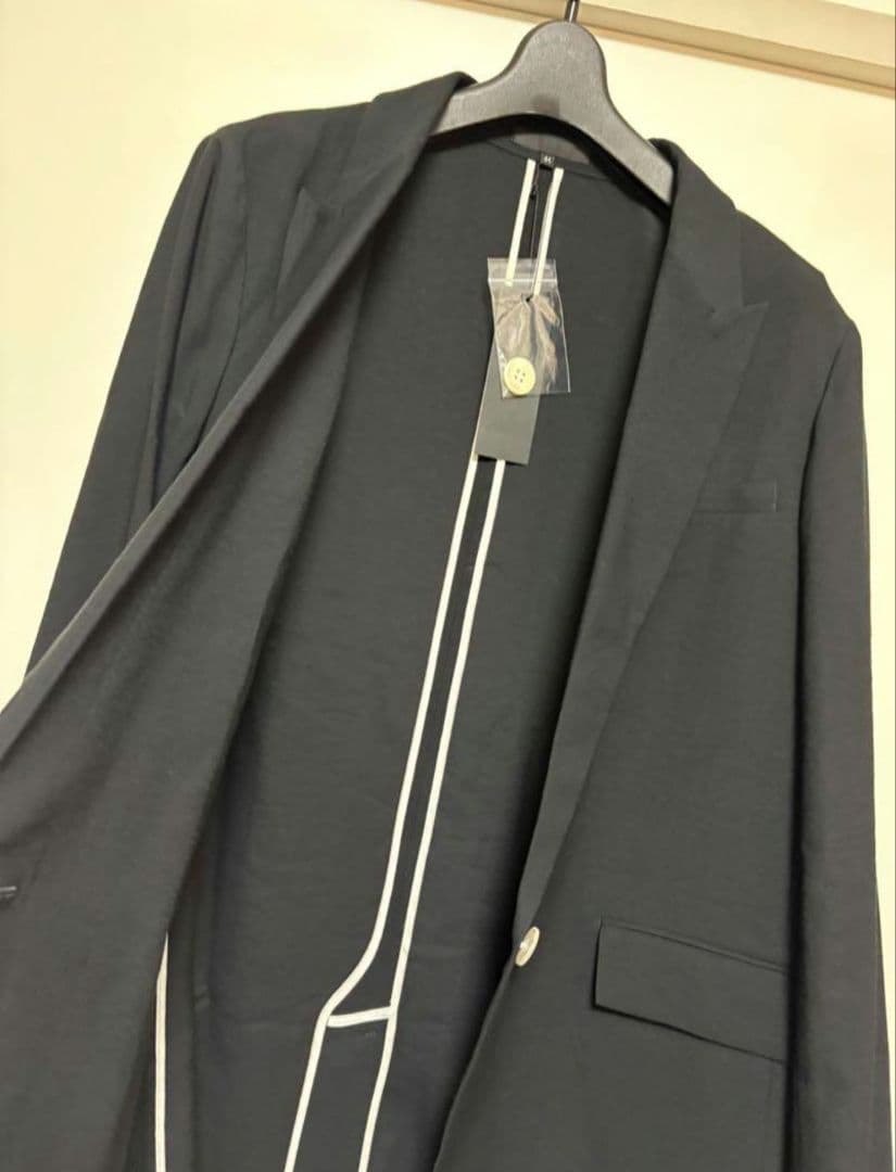 【未使用タグ付】 ICB 44・46サイズ ブラックスーツ定価49,500円