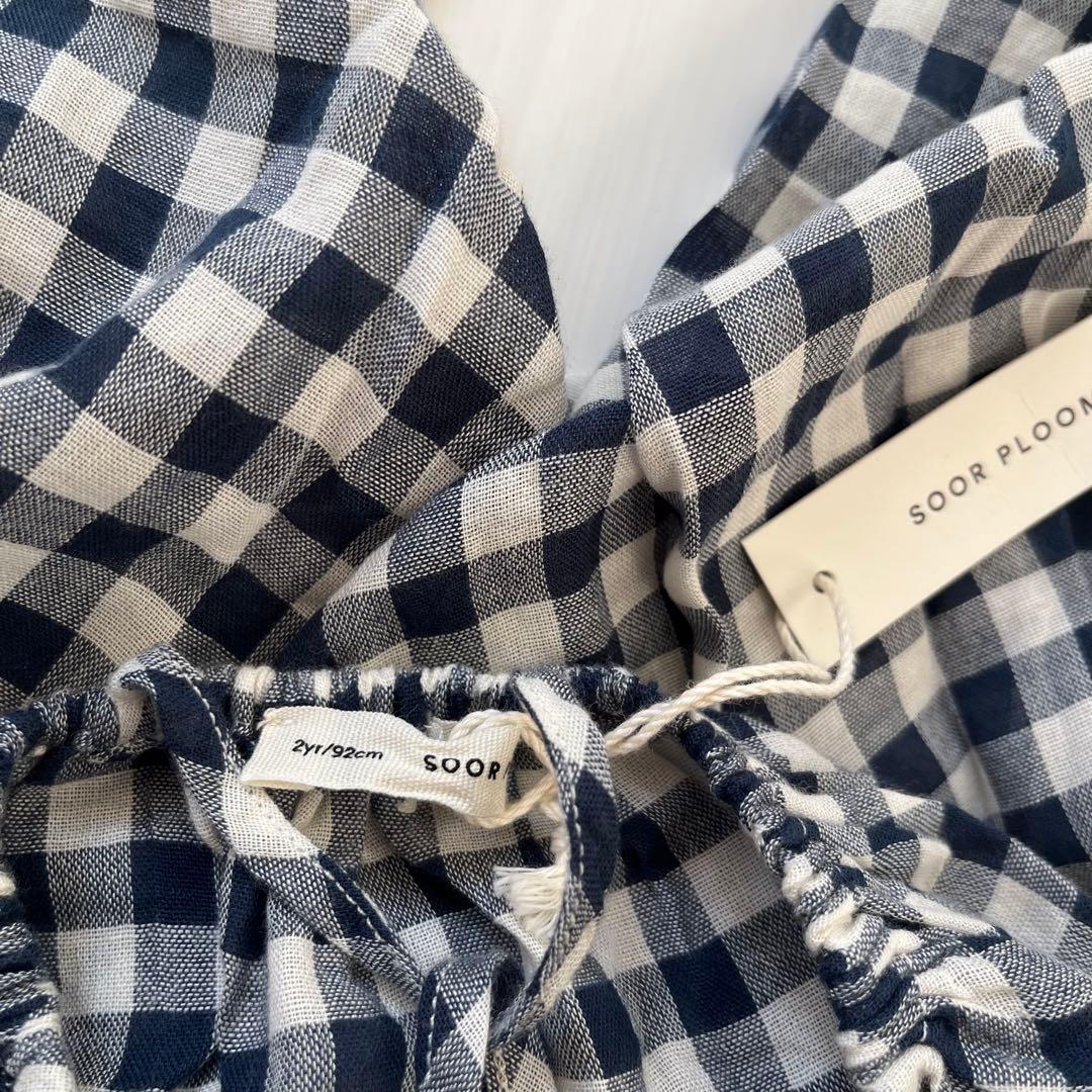 ロンパース・カバーオール soor ploom Ines Romper Gingham 2y