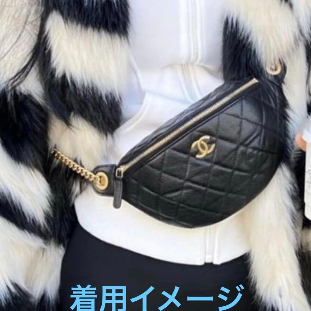 CHANELマトラッセ2025春夏コレクション新作ウエストバッグ