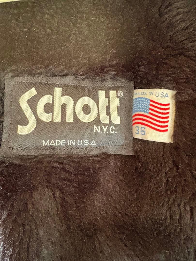 値下げ交渉OK　廃盤　SCHOTT AT101 size36 アメリカ製