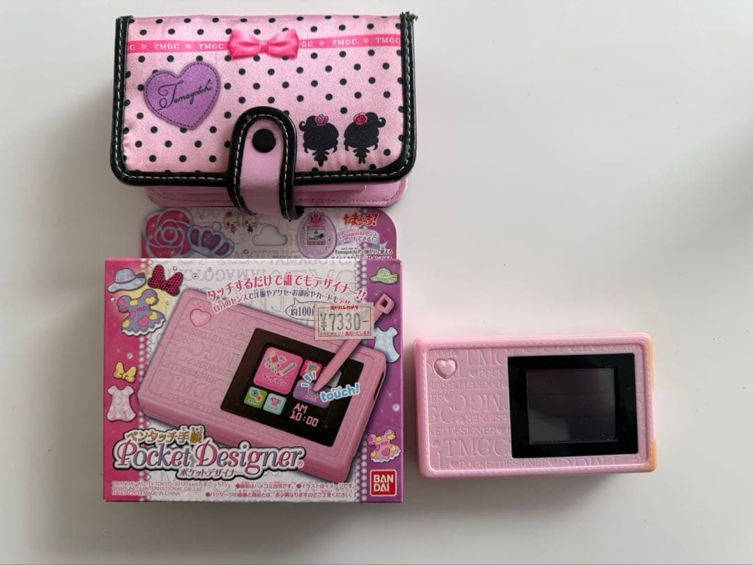 たまごっち ペンタッチ手帳 ポケットデザイナー ペン・ケースあり