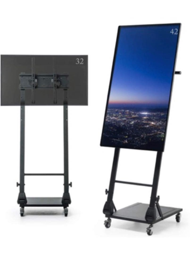 テレビスタンド 【※スタンドのみ】 デジタルサイネージ ロータイプ