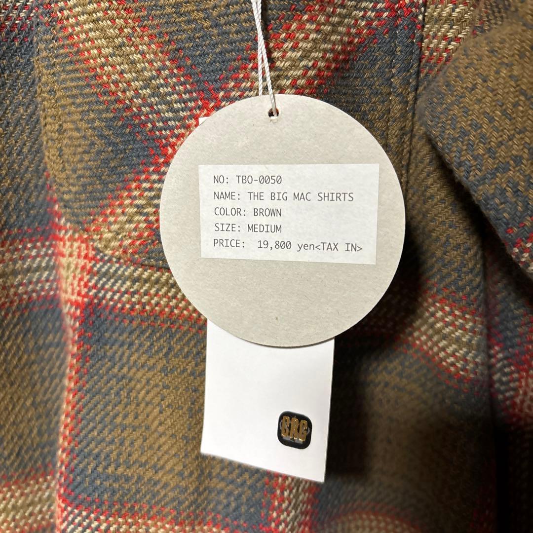 THE UNION BIG MAC チェック柄ネルシャツ M