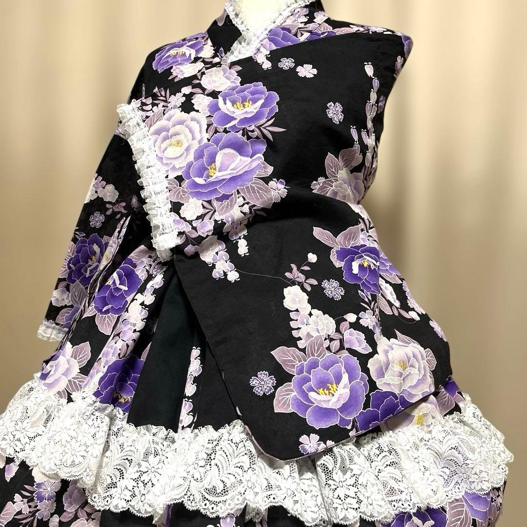 AD⑤浴衣　地雷系　量産型　ドレス　姫ギャル