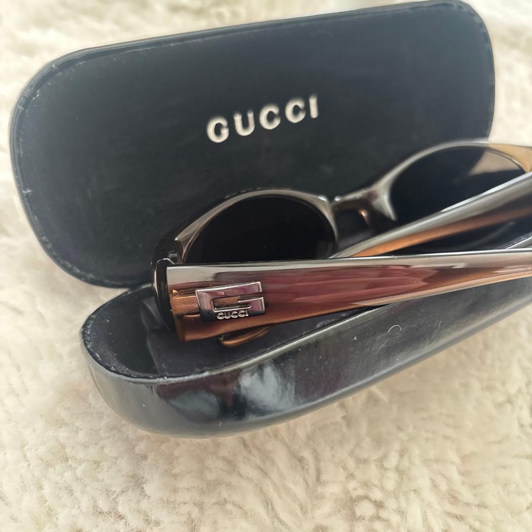 【美品】GUCCI グッチ サングラス GG2457/S ケース付き ブラック