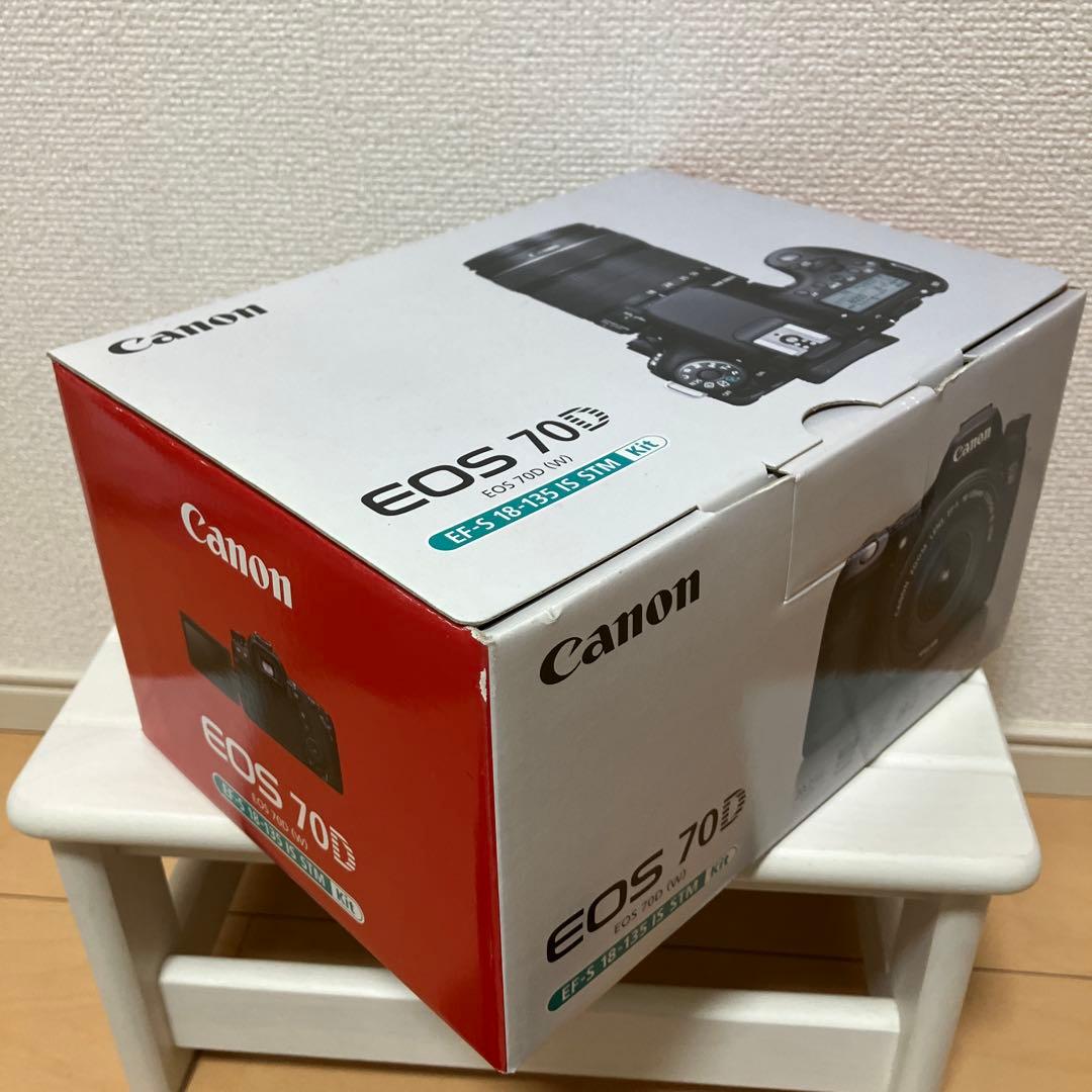 【箱有美品】Canon EOS 70D本体＋18-135㎜レンズセット他