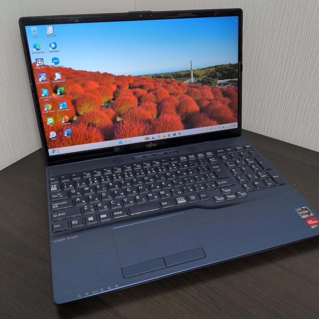 【2021年製】富士通AH50/F3 Ryzen7 32GB 1TB