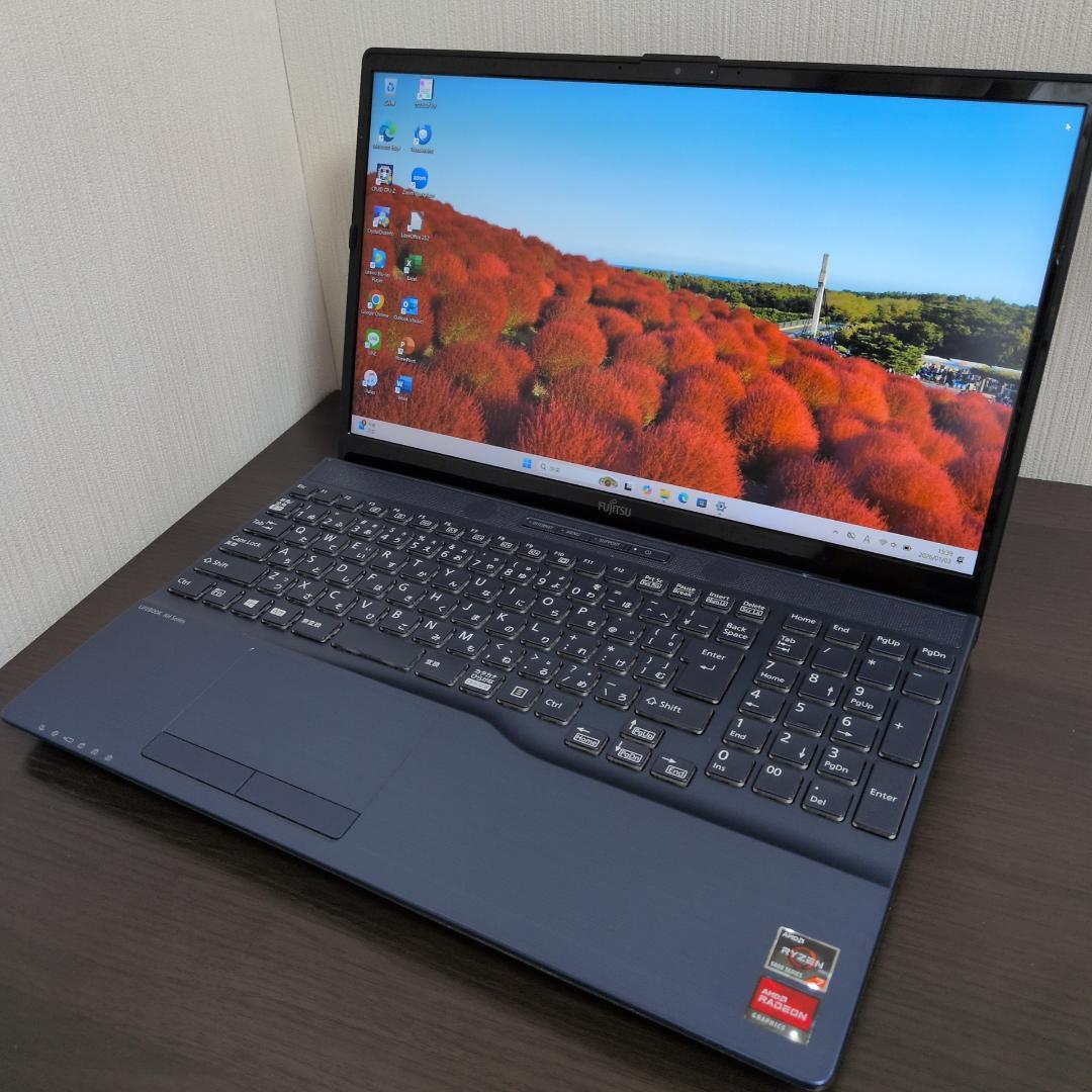 【2021年製】富士通AH50/F3 Ryzen7 32GB 1TB