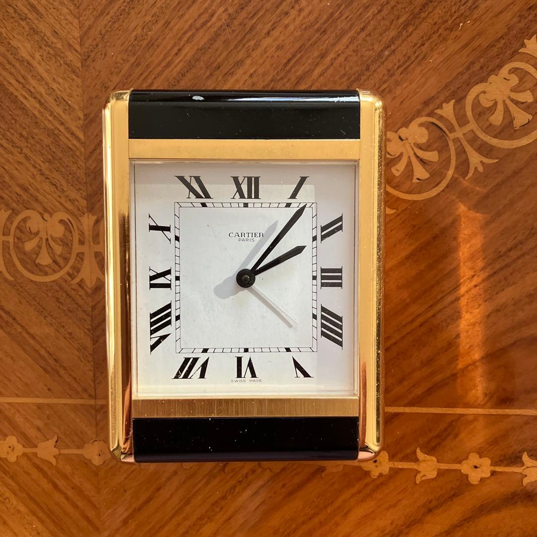 カルティエ 置き時計 ジャンク品