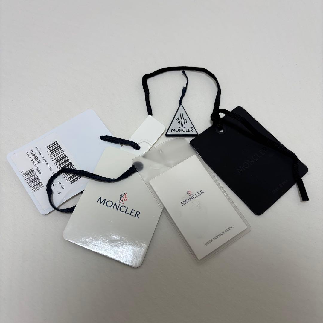 【正規品・美品】モンクレール フラメッテ ダウンコート ブラック サイズ0