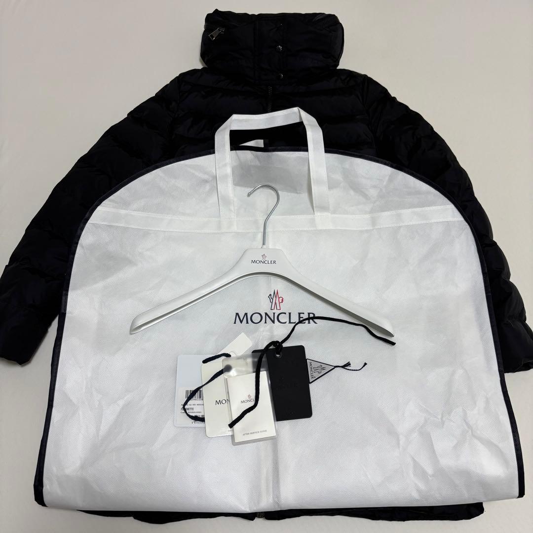 【正規品・美品】モンクレール フラメッテ ダウンコート ブラック サイズ0